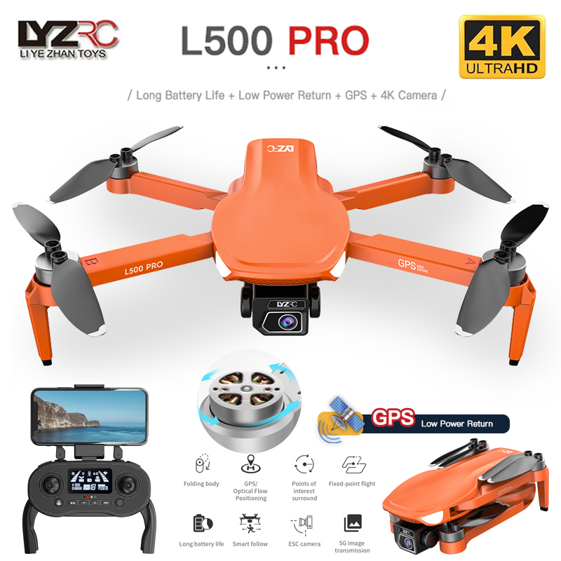 Drone Mapping - L500 PRO GPS Drone 4K Profesional