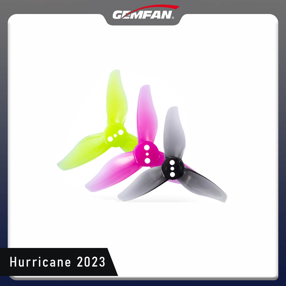 Drone Cinematic - Gemfan Hurricane 2023 пропеллер 3-лопастной реквизит