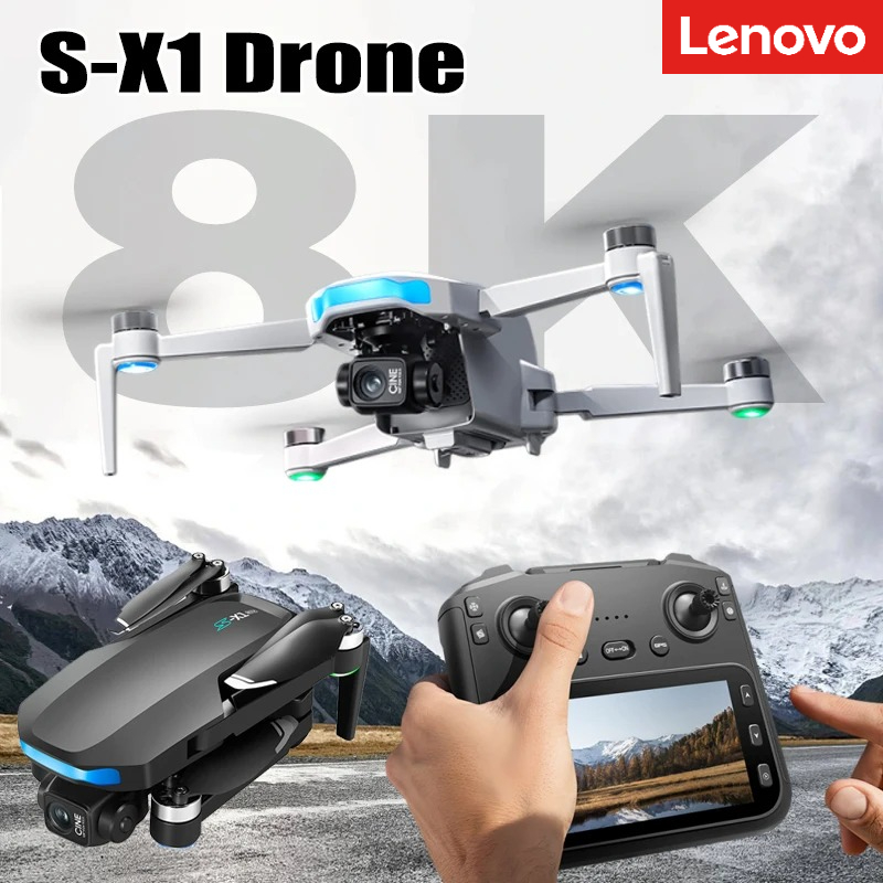 Drone Mapping - Дрон Lenovo S-X1 8K HD профессиональный,