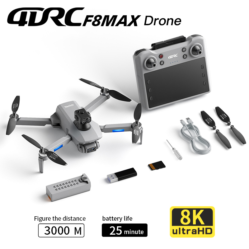 Drone Aerial Photography - F8 MAX GPS Дрон Профессиональная камера