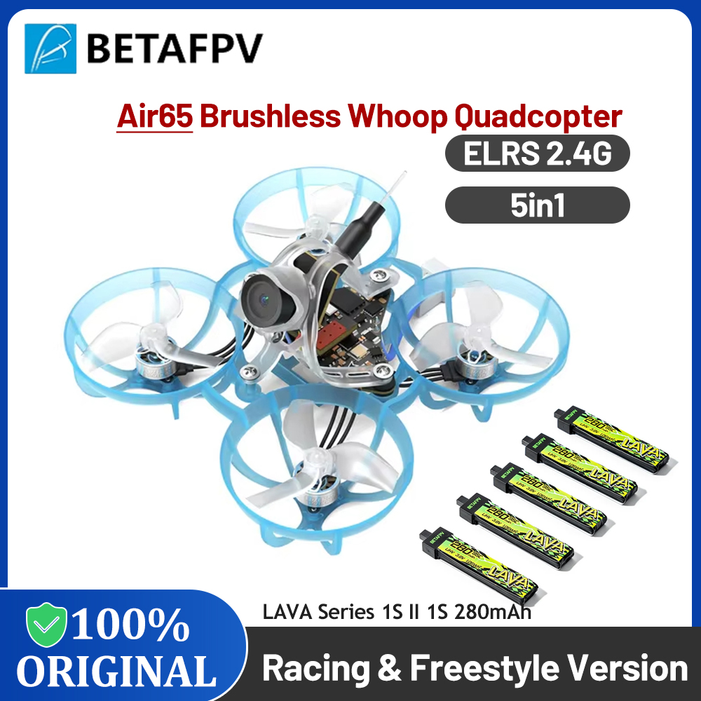 Drone Cinematic - BETAFPV Air65 Бесщеточный квадрокоптер Whoop ELRS