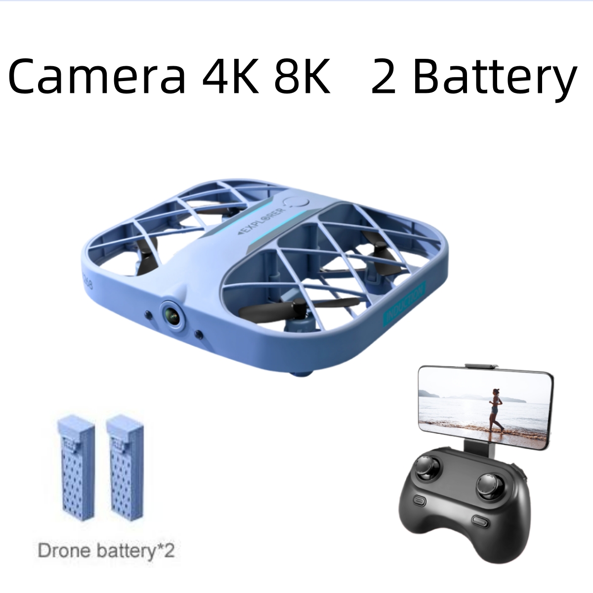 Drone Cinematic - JJRC H107 FPV RC Дрон с