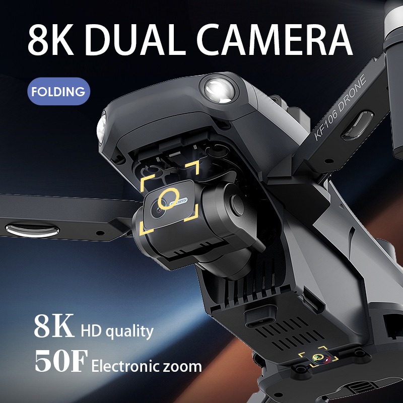 2022 НОВЫЙ KF106 Max Drone 8K  – обзор и цена Drone Mapping