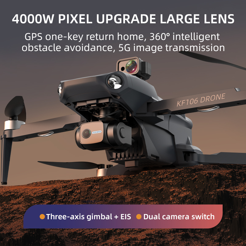 2022 НОВЫЙ KF106 Max Drone 8K  – обзор и цена Drone Mapping