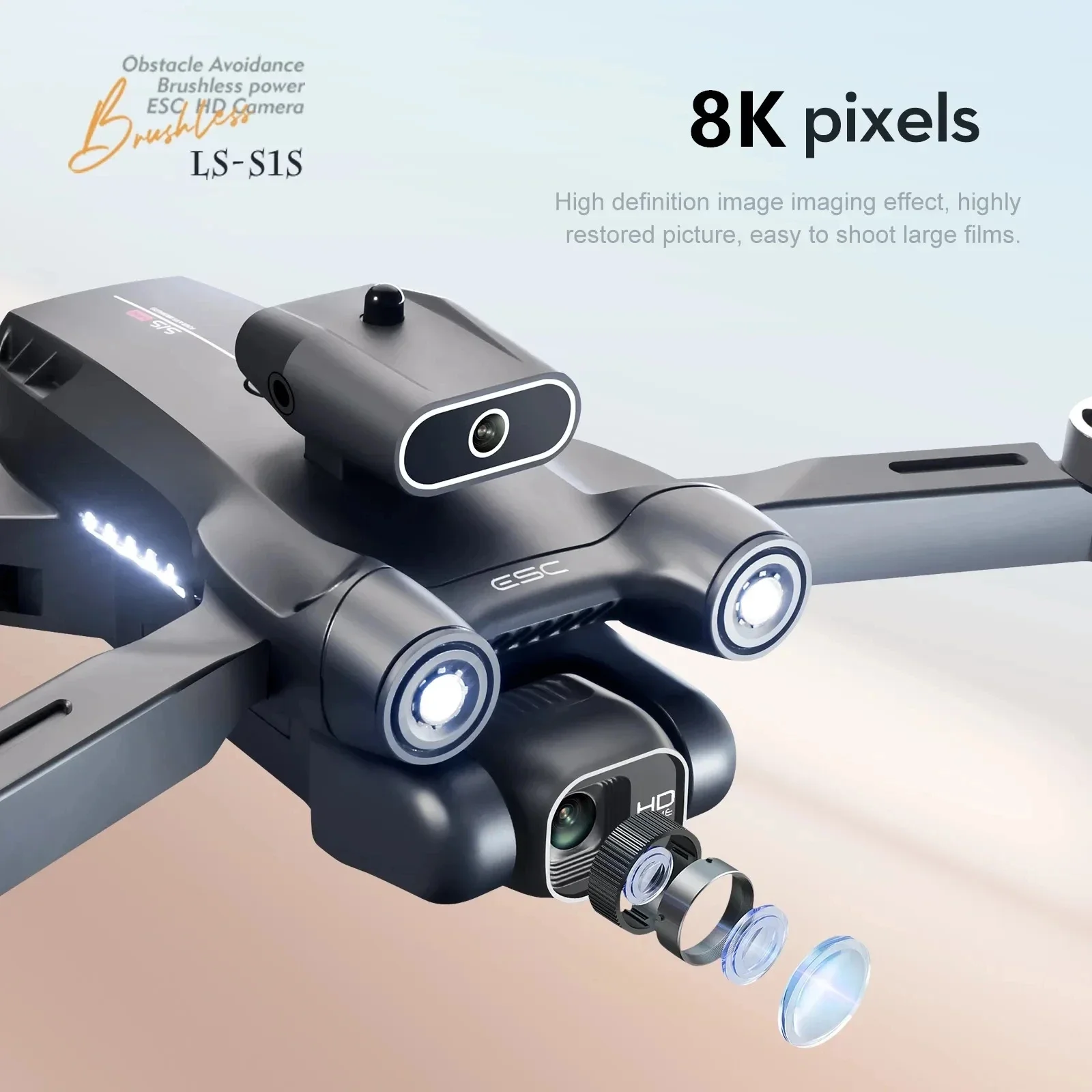 Новинка, камера для дрона S1S, – обзор и цена Drone Aerial Photography