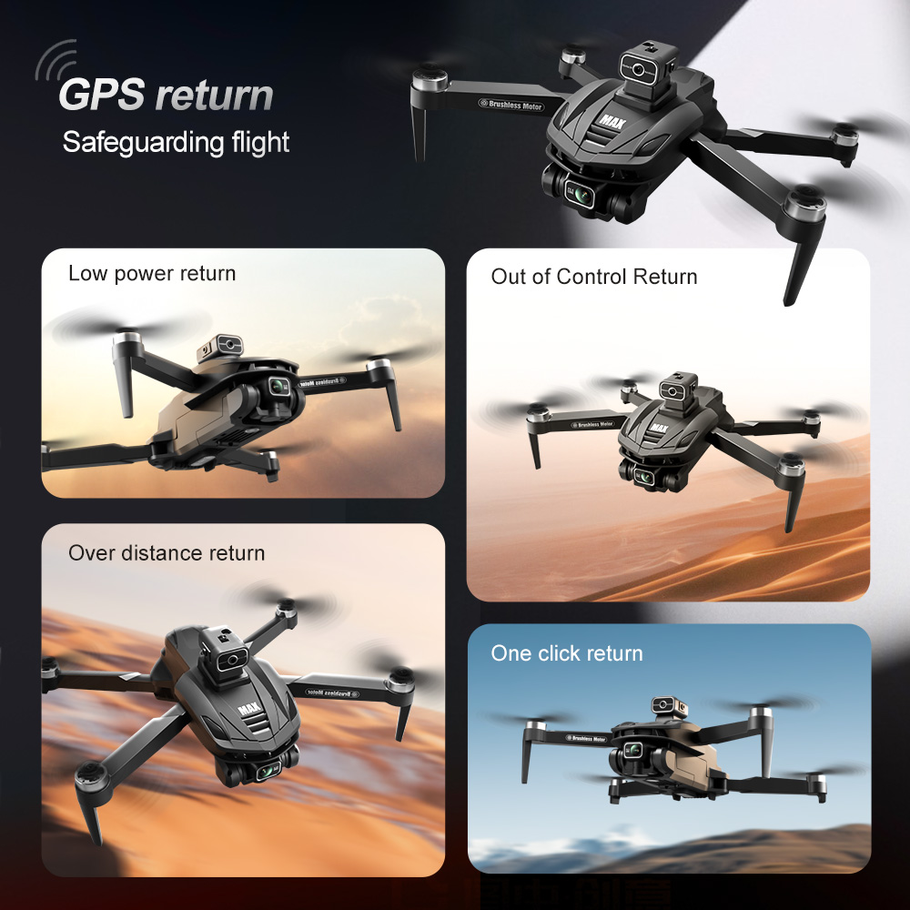2025 V168 Pro MAX GPS Дрон 8K  – обзор и цена Drone Mapping