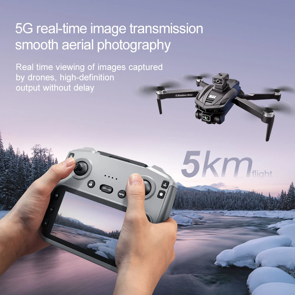 2025 V168 Pro MAX GPS Дрон 8K  – обзор и цена Drone Mapping