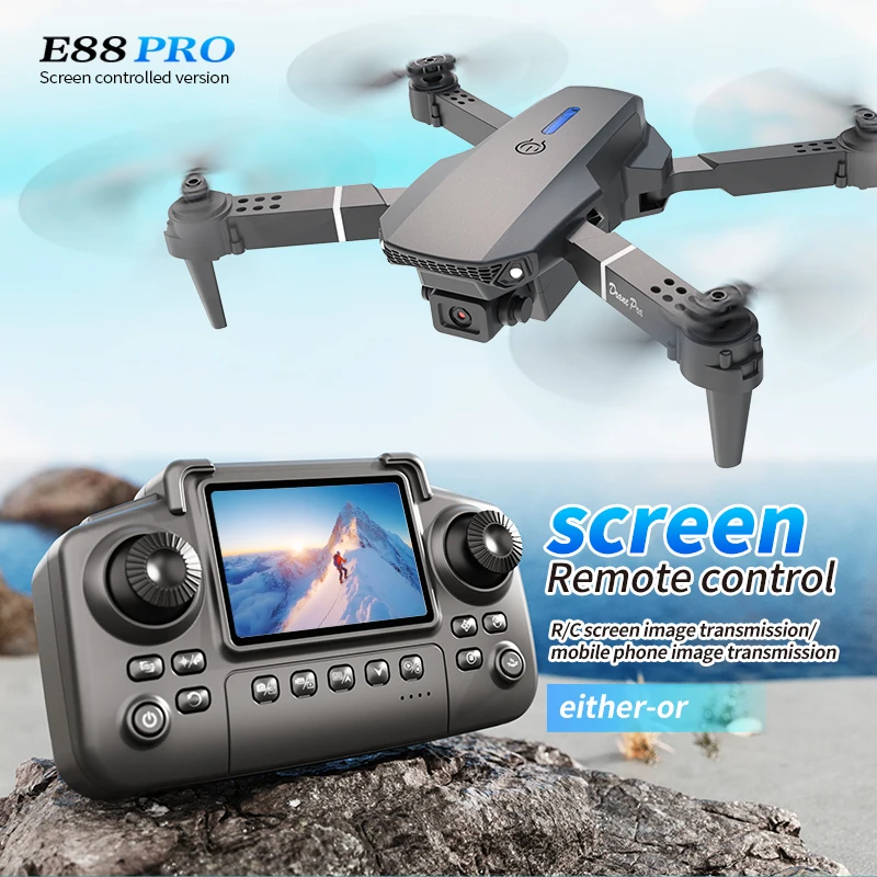 Профессиональный дрон E88 PRO  – обзор и цена Drone Surveying