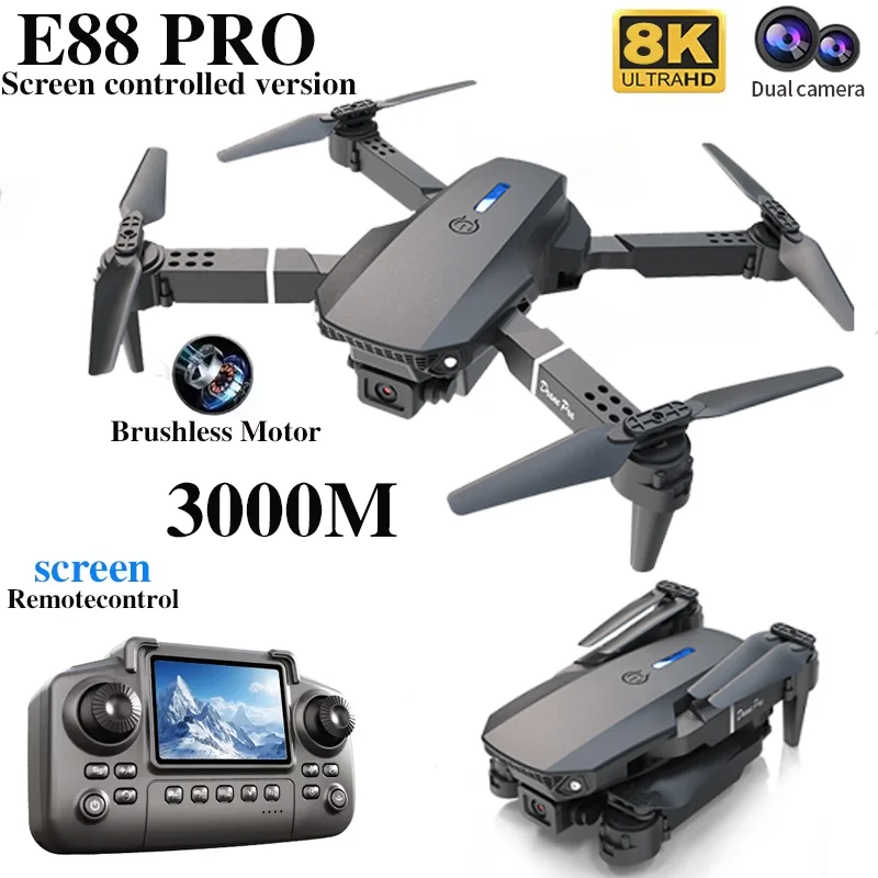 Профессиональный дрон E88 PRO  – обзор и цена Drone Surveying