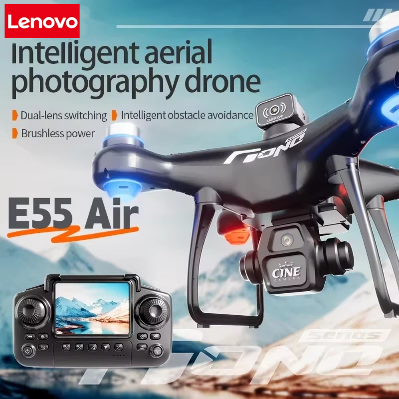 Lenovo E55 Drone Mini Dual Cam – обзор и цена Drone Mapping