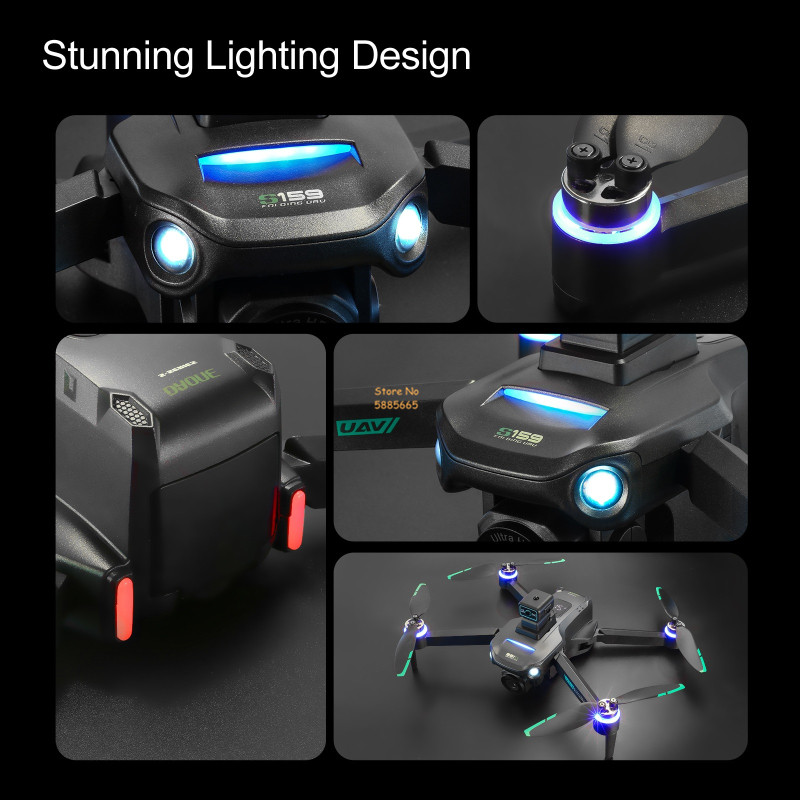 Двойная камера 8K, 5G, WIFI, F – обзор и цена Drone Lidar