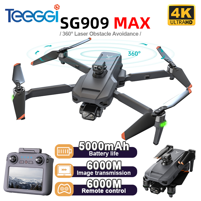 Teeggi SG909 MAX GPS Дрон с ка – обзор и цена Drone Lidar