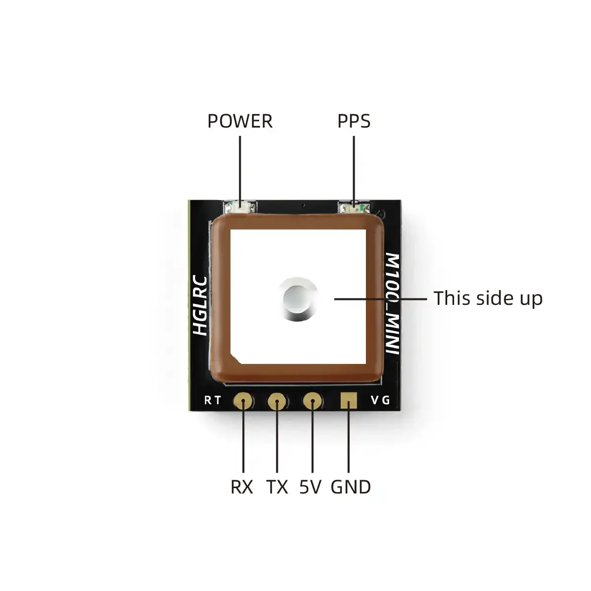 Модуль GPS HGLRC M100 MINI M10 – обзор и цена Drone Mapping